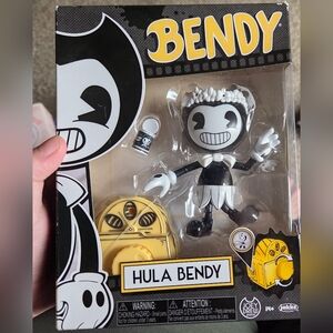 Hula Bendy Black and White Action Figure